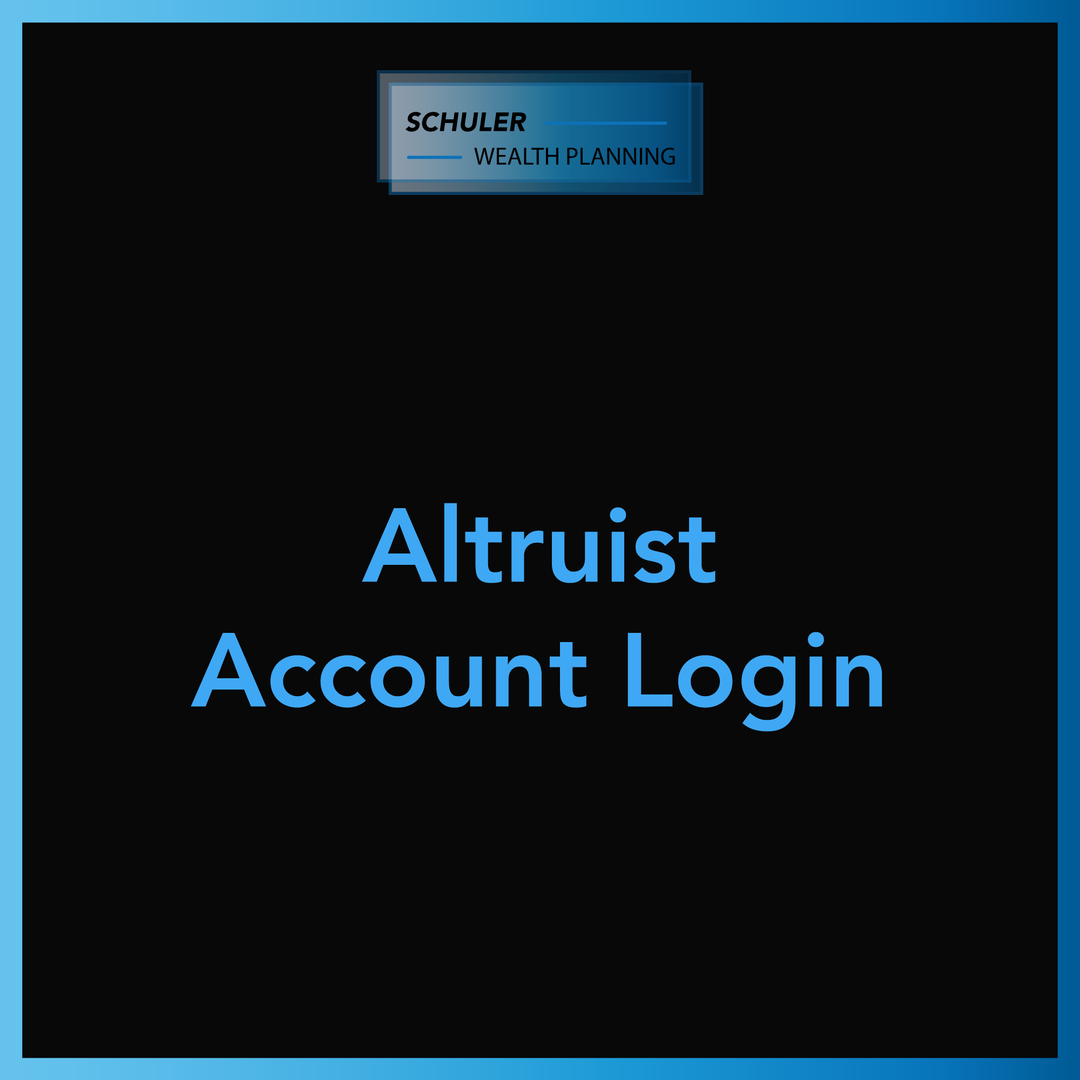 Altruist Account Login